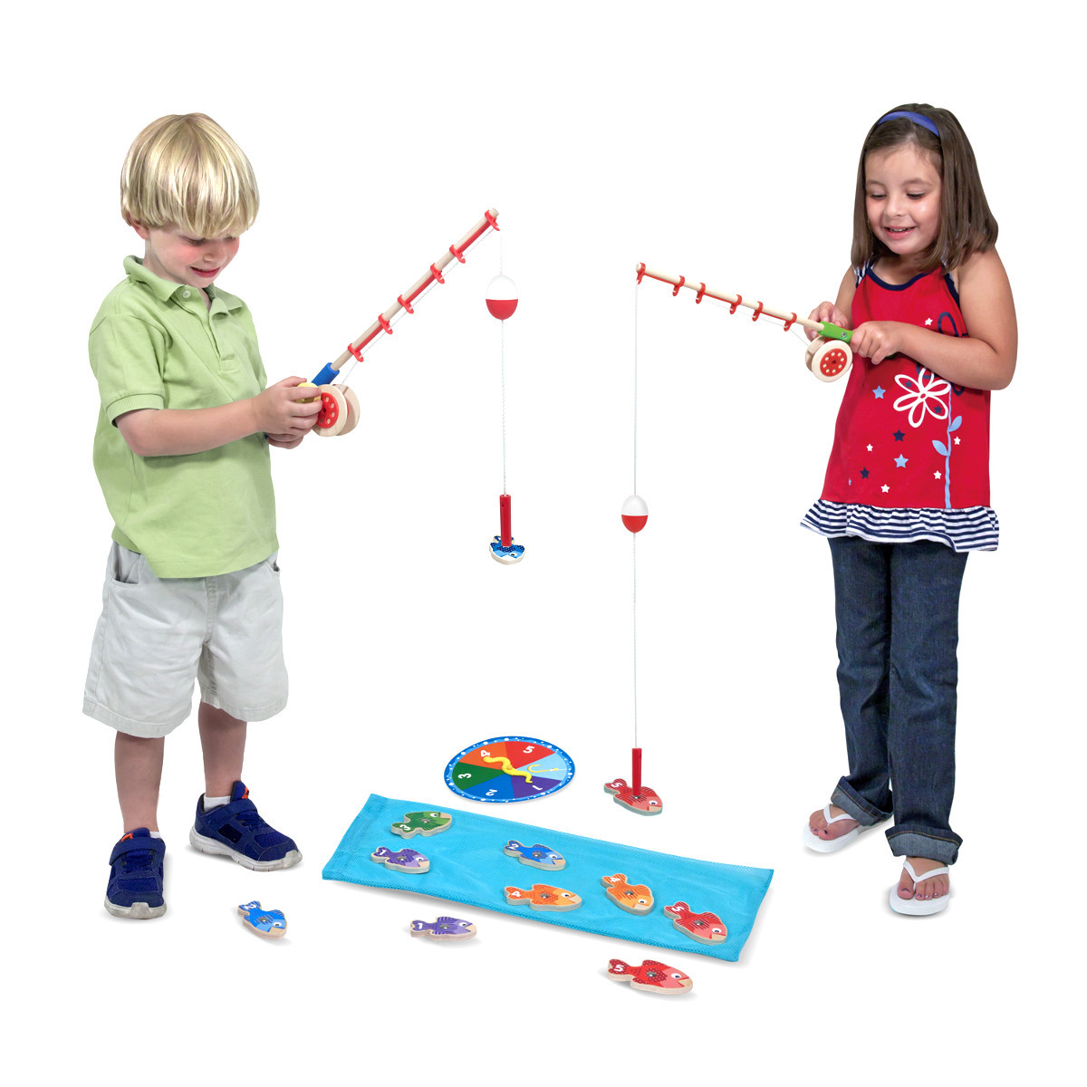 Игра игрушки 6. Рыбалка Melissa & Doug catch & count. Игрушки для детей. Игрушки для дошкольников. Игрушки для детей 5-6 лет.