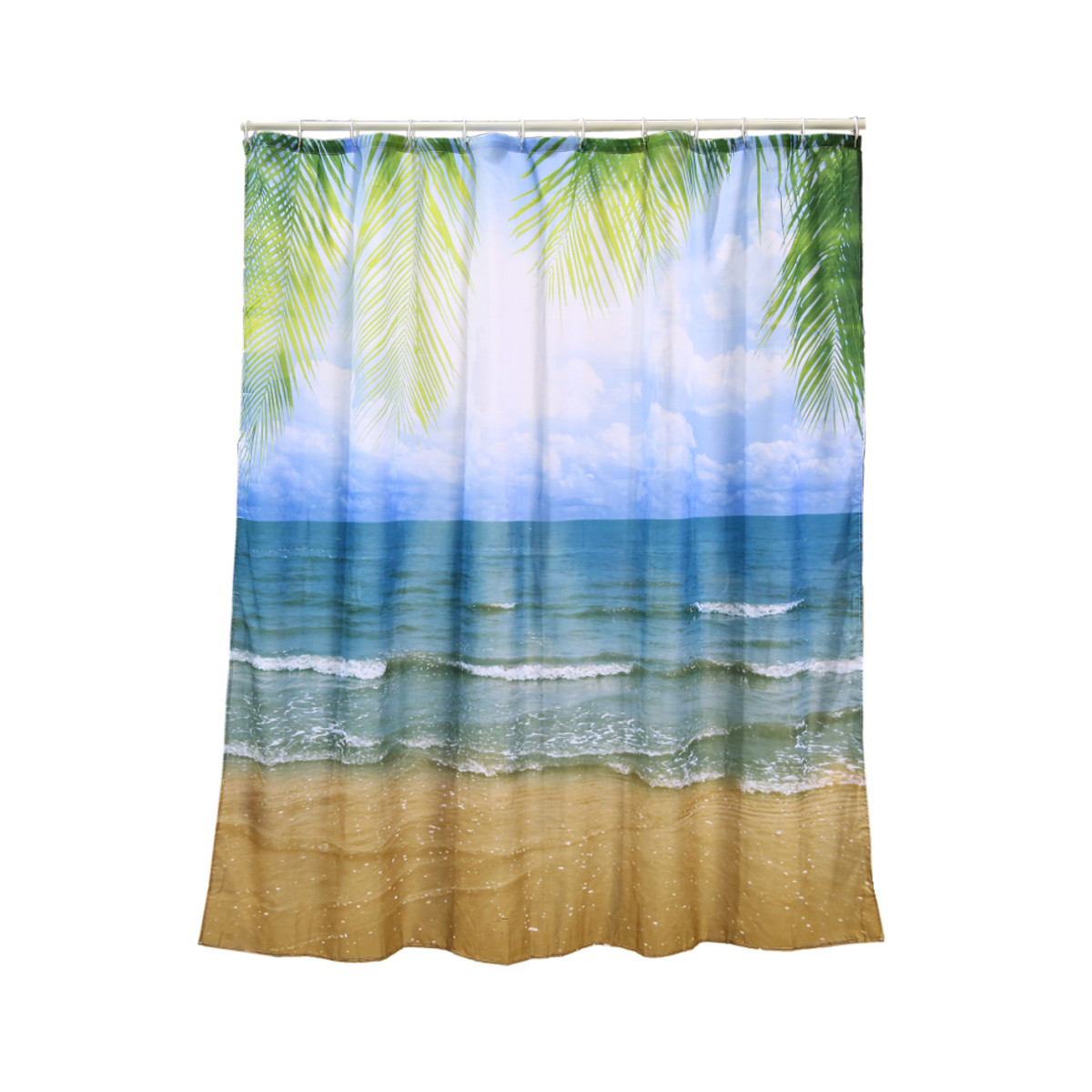 Beach Scene Shower Curtain Smyla Uk, Beach Scene Shower Curtain Uk