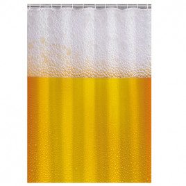 Bier-Duschvorhang - Schaum für echte Kerle