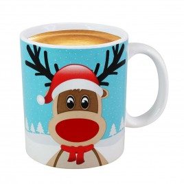 Tasse "Reindeer Mug" - Rentier Tasse mit Farbwechsel