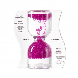 Hourglass Tea Timer | Pink