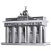 3D Metal Model Kit - Landmarks - Brandenburg Gate