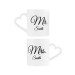 Personalised His & Hers Mugs - pair